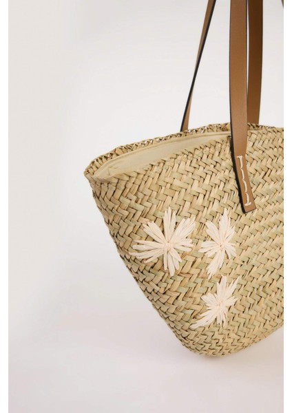 Kadın Hasır Omuz Çantası E1500axns