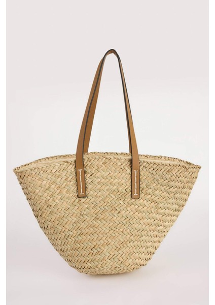 Kadın Hasır Omuz Çantası E1500axns