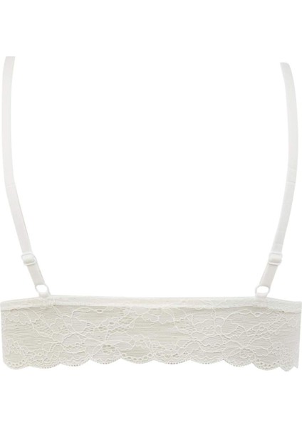 Dantelli Kaplı Pedli Bralet-Fall in Love D7843AX25SP
