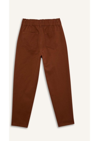 Paperbag Gabardin Kumaş Pantolon Cepli Standart Paça S2790AZ25SP
