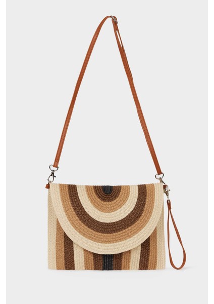 Kadın Hasır Omuz Çantası E1472AXNS