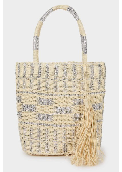 Kadın Hasır Omuz Çantası E1512AXNS