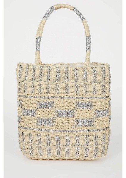 Kadın Hasır Omuz Çantası E1512AXNS