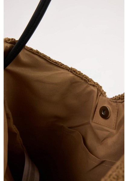 Kadın Hasır Omuz Çantası E1471AXNS