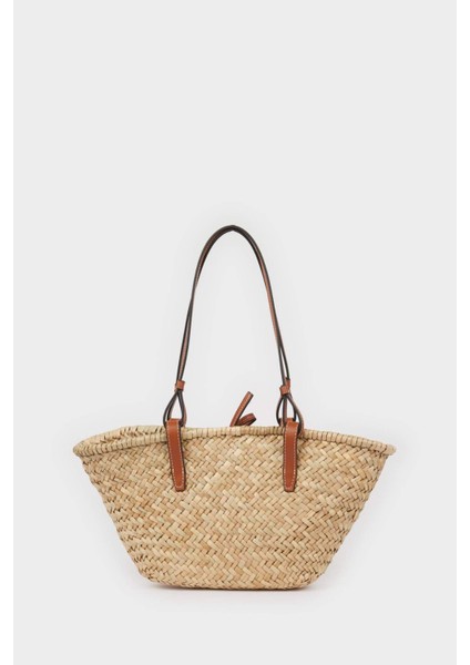 Kadın Hasır Omuz Çantası E1419AXNS