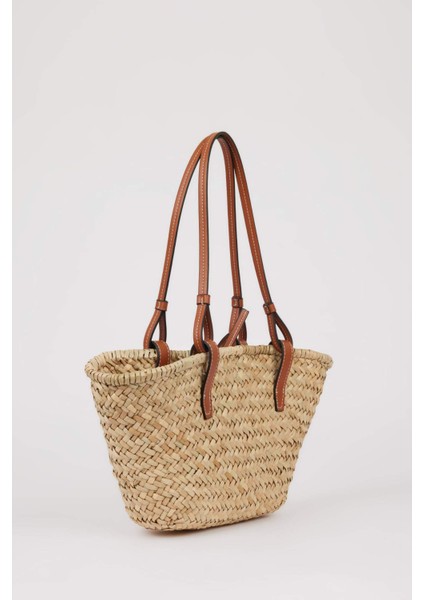 Kadın Hasır Omuz Çantası E1419AXNS