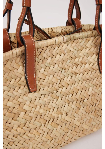 Kadın Hasır Omuz Çantası E1419AXNS