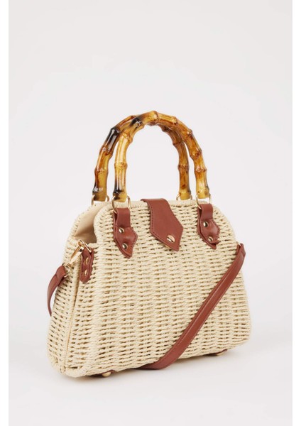 Kadın Hasır Omuz Çantası E1509AXNS