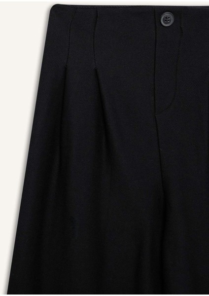 Kız Çocuk 2'li Takım Basic Düz Kolsuz Tişört Pantolon