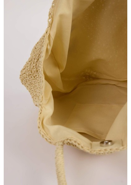 Kadın Hasır Omuz Çantası E1467AXNS