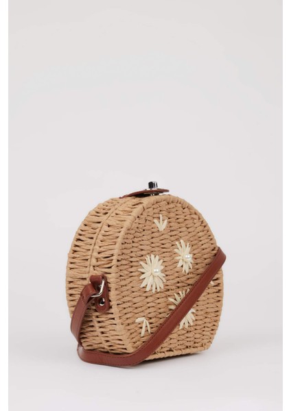 Kadın Hasır Omuz Çantası E1510AXNS