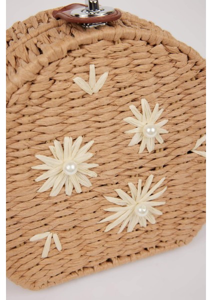 Kadın Hasır Omuz Çantası E1510AXNS