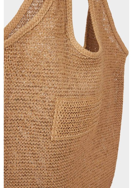 Kadın Hasır Omuz Çantası E1482axns