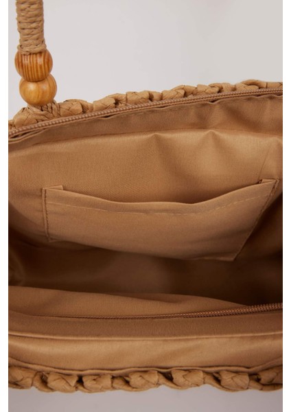 Kadın Hasır Omuz Çantası E1516AXNS