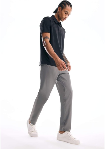 Fit Slim Fit Dar Kesim Standart Paça Esnek Multifonksiyonel Dokuma Sporcu Pantolon D9247AX25SP