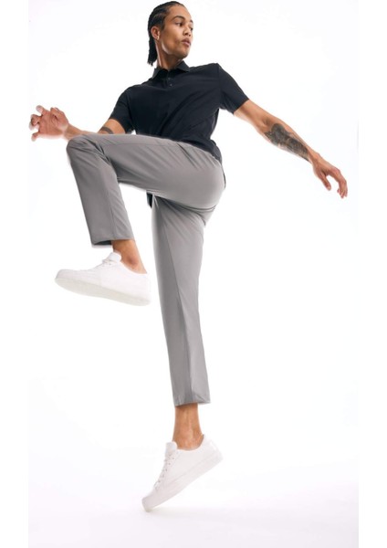 Fit Slim Fit Dar Kesim Standart Paça Esnek Multifonksiyonel Dokuma Sporcu Pantolon D9247AX25SP