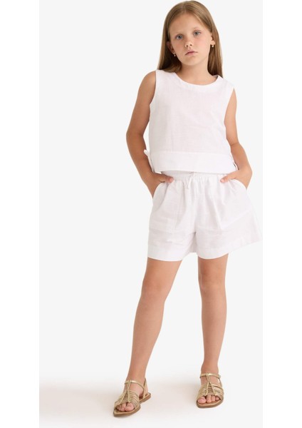 Kız Çocuk Kolsuz Bluz D7785A825SM