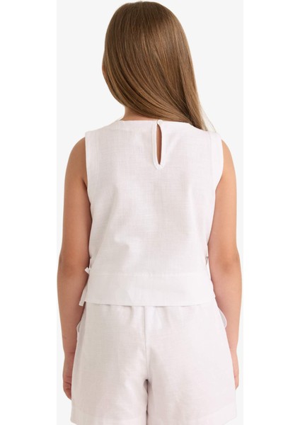 Kız Çocuk Kolsuz Bluz D7785A825SM