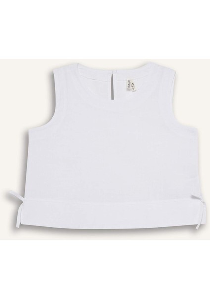 Kız Çocuk Kolsuz Bluz D7785A825SM