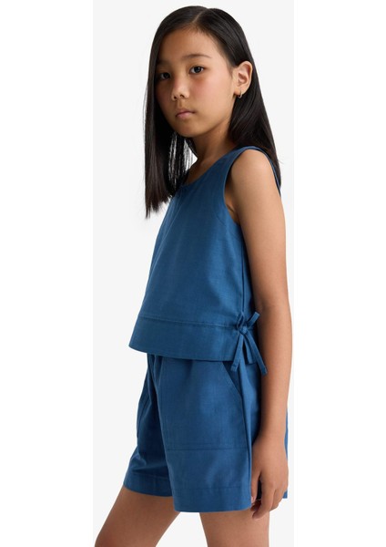 Kız Çocuk Kolsuz Bluz D7785A825SM