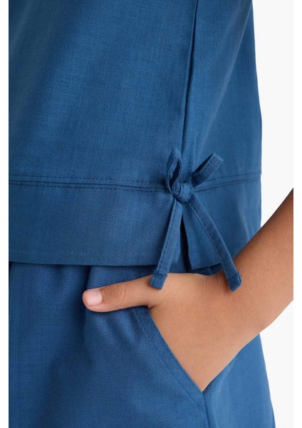 Kız Çocuk Kolsuz Bluz D7785A825SM