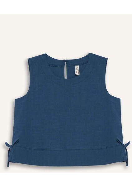 Kız Çocuk Kolsuz Bluz D7785A825SM
