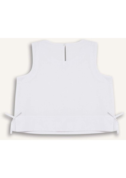 Kız Çocuk Kolsuz Bluz D7785A825SM