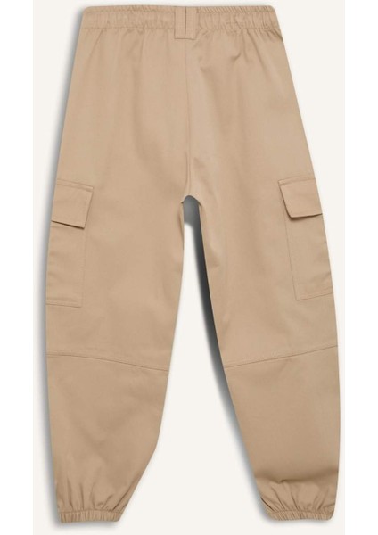 Kız Çocuk Paraşüt Kargo Jogger Paça Pamuklu Pantolon D7608A825SP