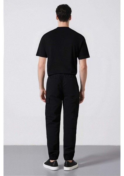 Regular Gabardin Jogger Pantolon Kargo Cepli Beli Paçası Lastikli C9163AX25SP