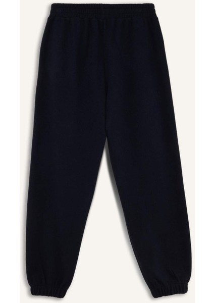 Coool Basic Düz Jogger Eşofman Altı Beli Paçası Lastikli E1478AX24WN