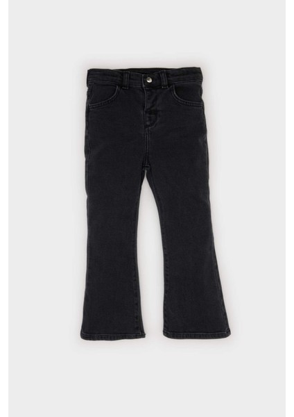 Kız Bebek Flare Fit İspanyol Paça Jean Pantolon E0417A525SP
