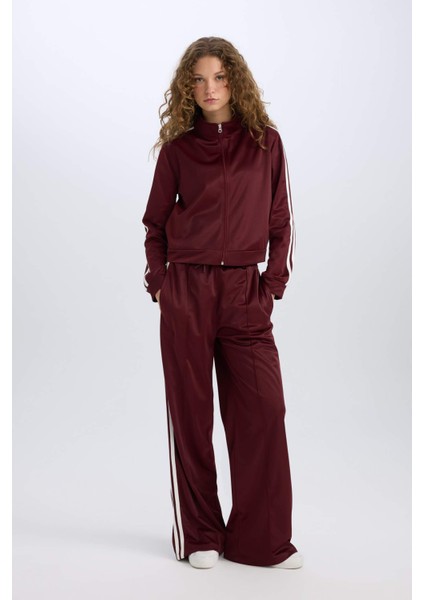 Oversize Geniş Kalıp Cepli Fermuarlı Spor Hırka E1803AX24WN