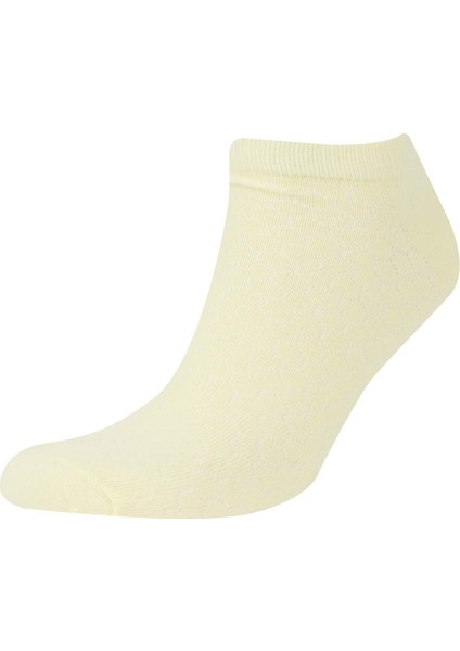 Kadın 3'lü Pamuklu Patik Çorap E2130AXNS