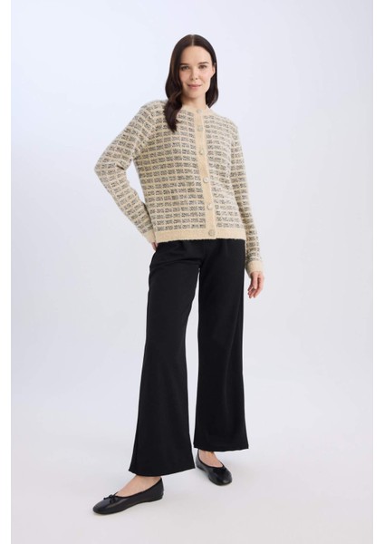 Straight Wide Geniş Paça Basic Düz Pantolon E0781AX25SP