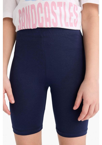 Kız Çocuk Kısa Boy Tayt B5591A825SM