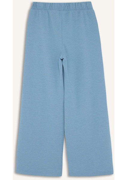 Kız Çocuk Wide Leg Geniş Bol Paça Beli Lastikli Eşofman Altı C1180A825SM