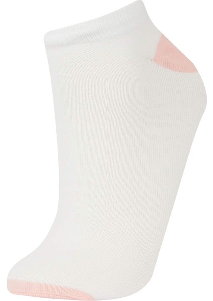 Kadın 3'lü Pamuklu Patik Çorap E2094AXNS