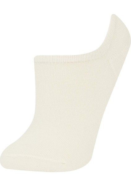 Kadın 3'lü Pamuklu Sneaker Çorap