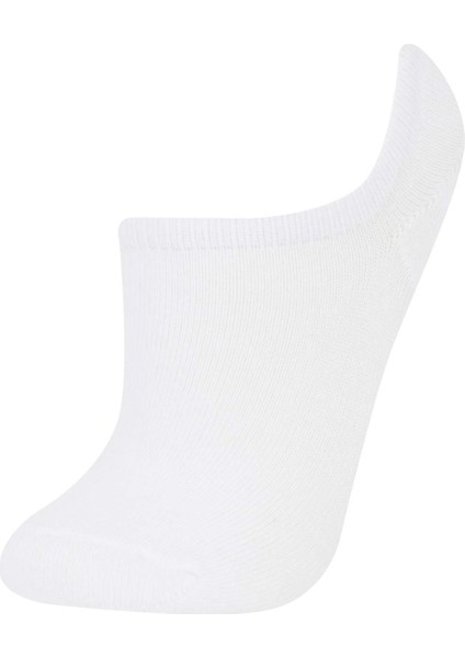 Kadın 3'lü Pamuklu Sneaker Çorap