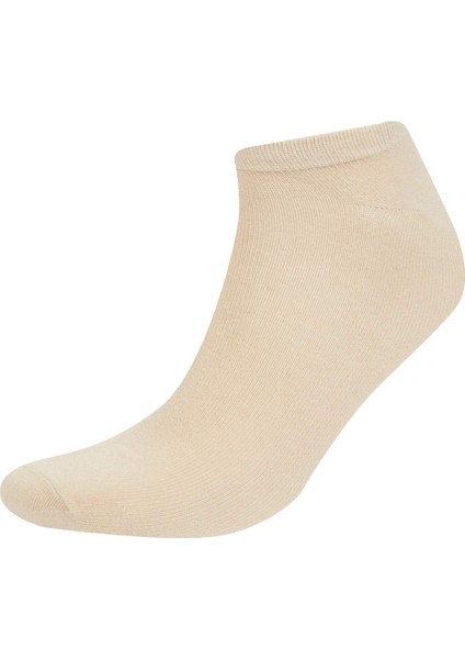 Kadın Dikişsiz 3'lü Bambu Patik Çorap E2098AXNS