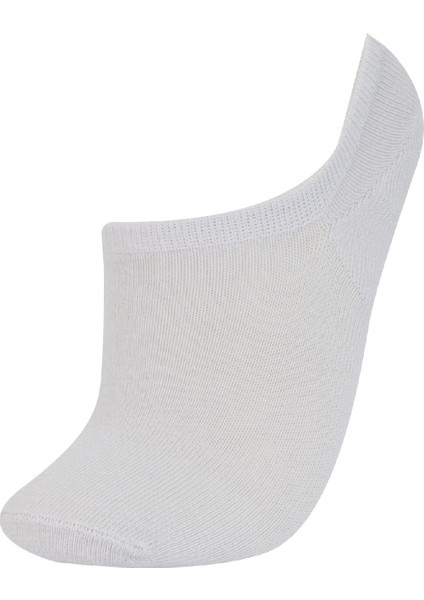 Kadın 5'li Pamuklu Sneaker Çorap E2081AXNS