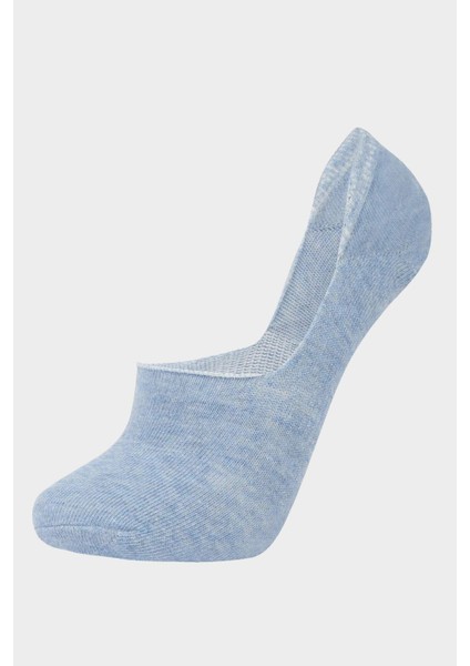 Kadın 3'lü Pamuklu Patik Çorap E2026AXNS