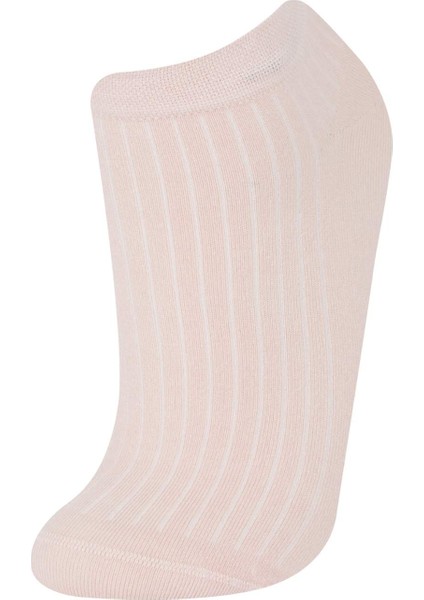 Kadın Dikişsiz 3'lü Bambu Patik Çorap E2099AXNS