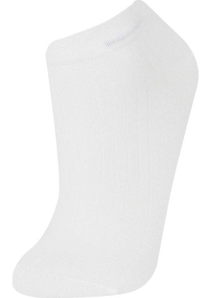 Kadın Dikişsiz 3'lü Bambu Patik Çorap E2099AXNS