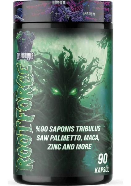 Rootforge Tribulus , Arjinin , Ginseng ,zinc Çinko , Saw Palmetto 90 Kapsül