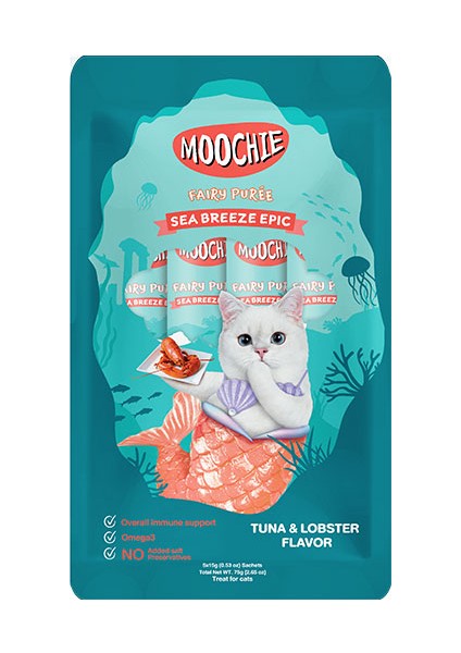 Zengezur Moochie Sıvı Kedi Ödülü Ton-Istakoz 5X15 gr
