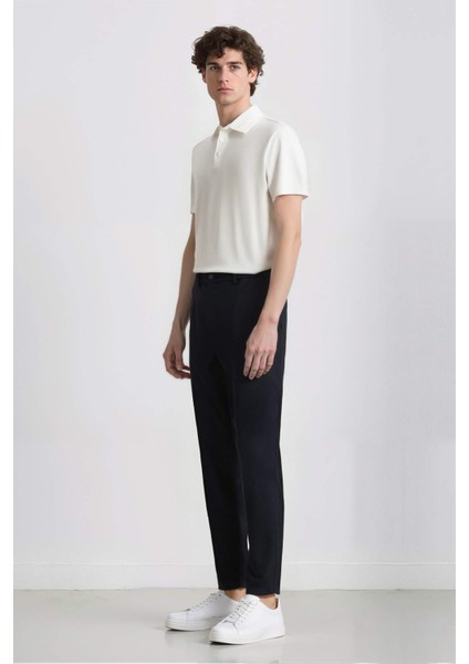 Jogger Yazlık Kumaş Pantolon Basic Düz Cepli Düz Paça D3695AX25SP