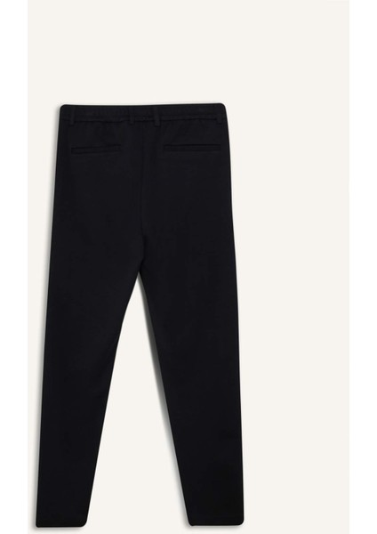 Jogger Yazlık Kumaş Pantolon Basic Düz Cepli Düz Paça D3695AX25SP