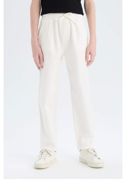 Erkek Çocuk Carrot Fit Havuç Kesim Standart Paça Gabardin Pantolon E2218A825SM