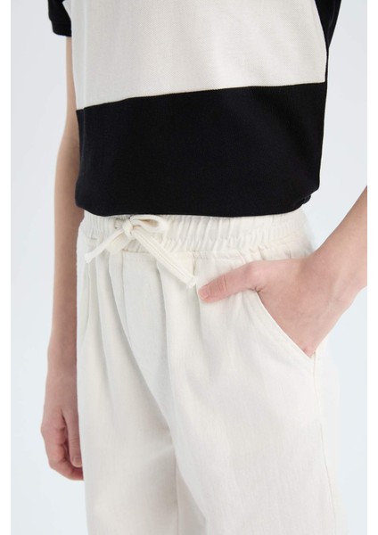 Erkek Çocuk Carrot Fit Havuç Kesim Standart Paça Gabardin Pantolon E2218A825SM